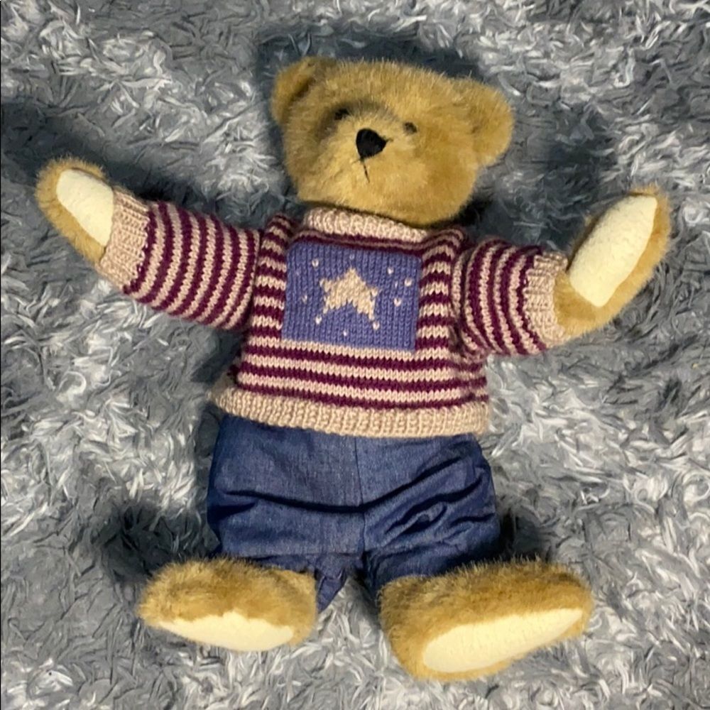 Vintage‎ 1990s Boyds bear NWT with star and stripes